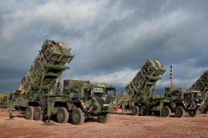 Patriot missile launcher unit
