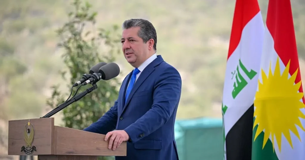 Kurdistan Region Prime Minister Masrour Barzani