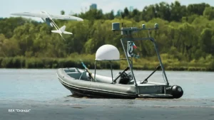 "Skanda" uncrewed surface vessel system.