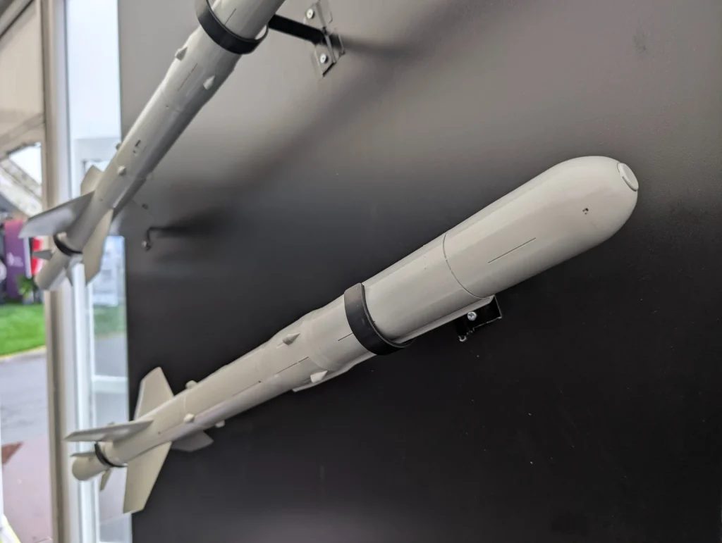 Anti-aircraft missile prototype from Swedish company Saab