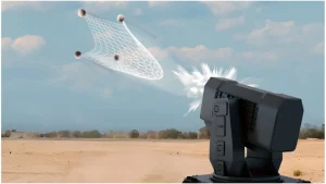ParaZero's DefendAir neutralizes hostile drones by intercepting them with nets