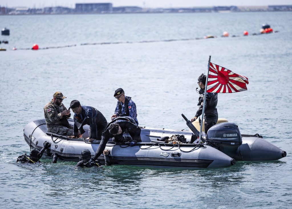 Dive Operations during Sea Breeze 26