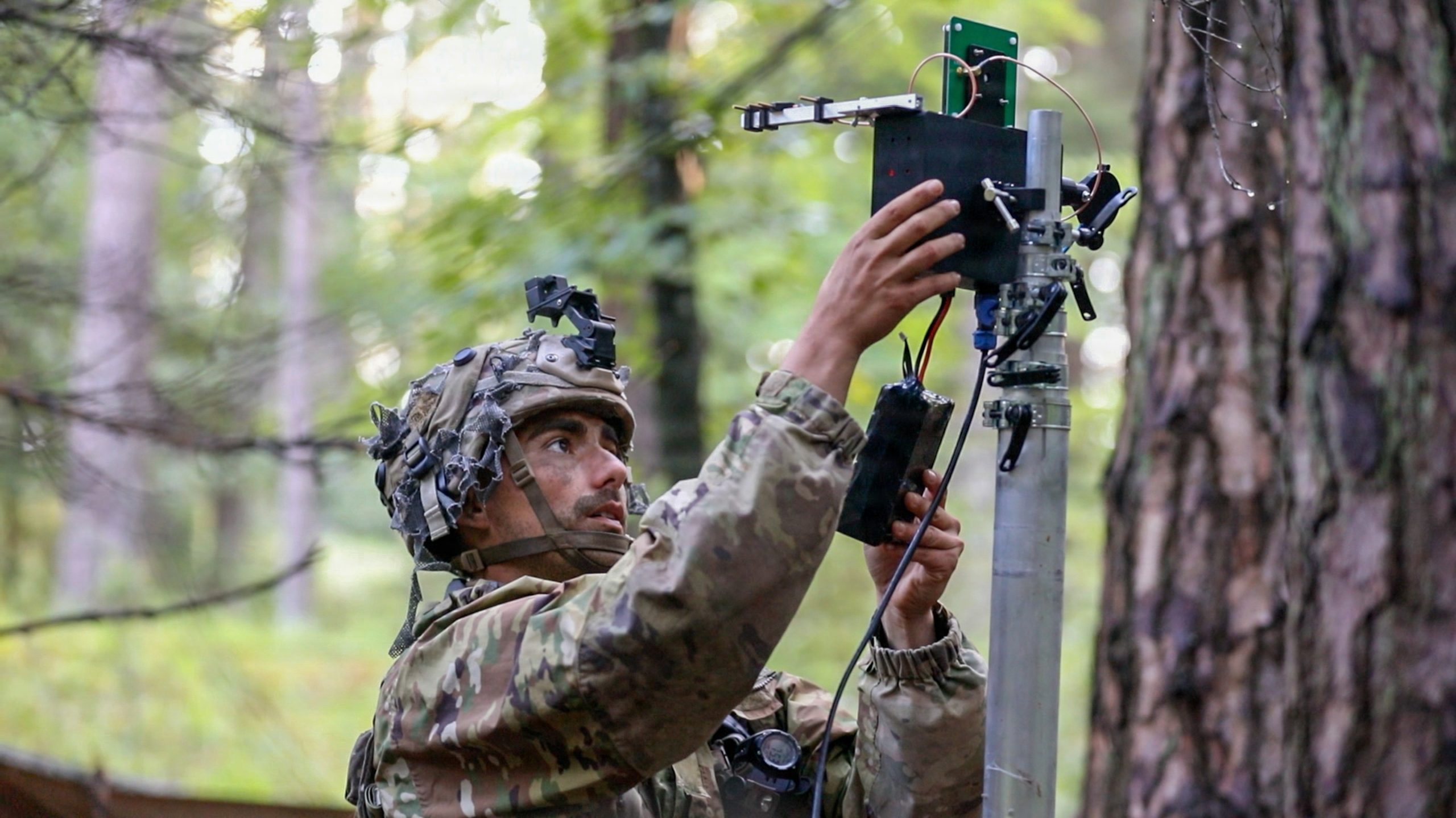 173rd Mobile Brigade Combat Team (Airborne) Soldier Trains to Counter UAVs