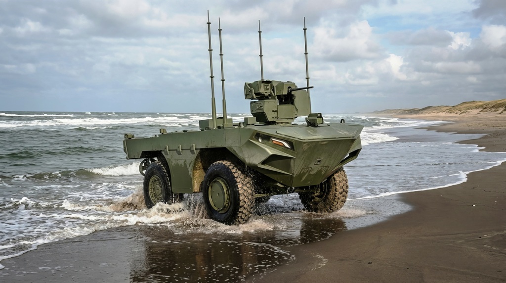 U-MAV unmanned amphibious assault
