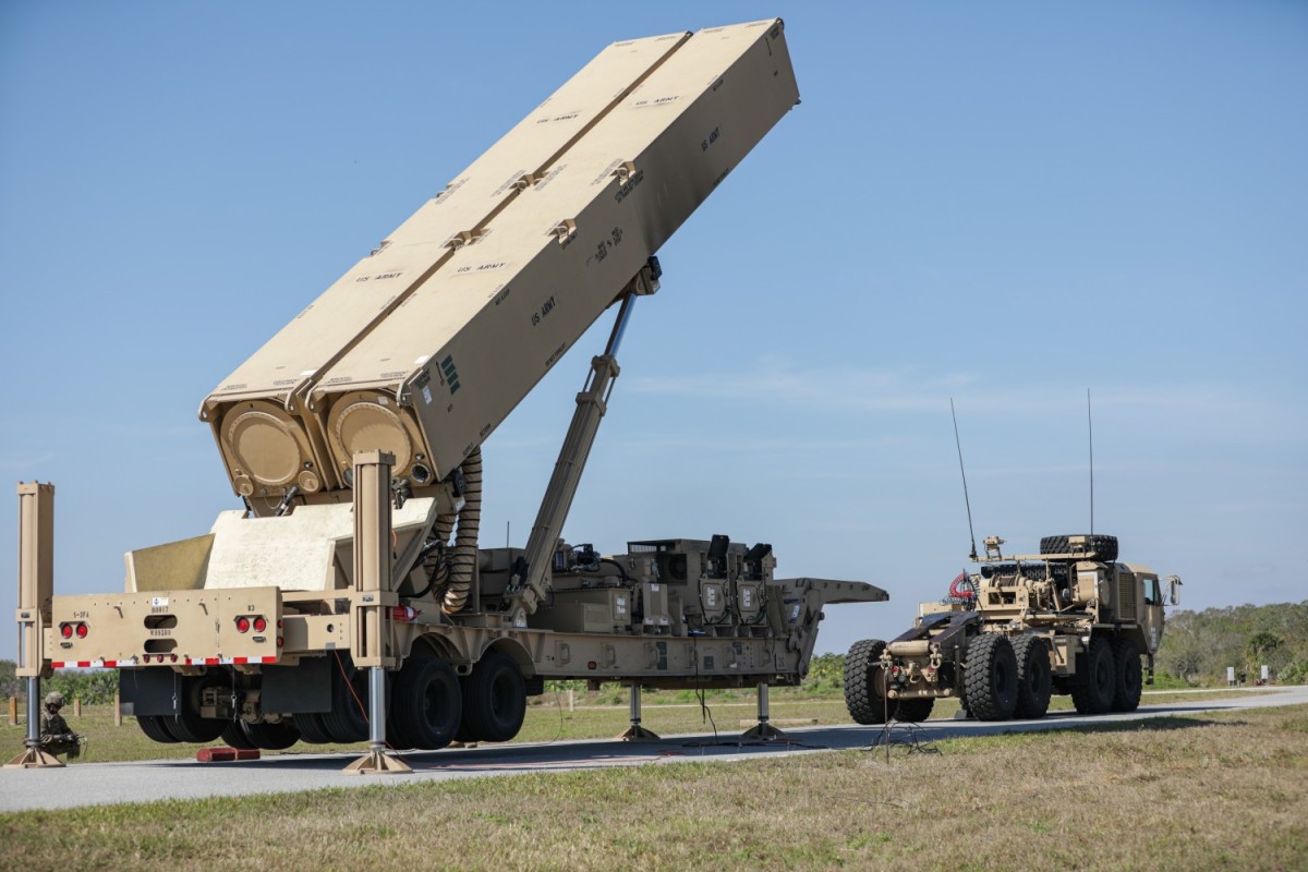 U.S. Army Long Range Hypersonic Weapon (Dark Eagle) launcher