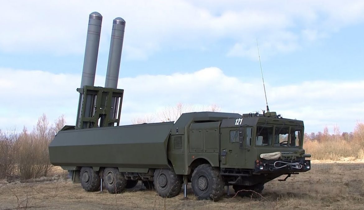 Bastion mobile coastal defense missile system