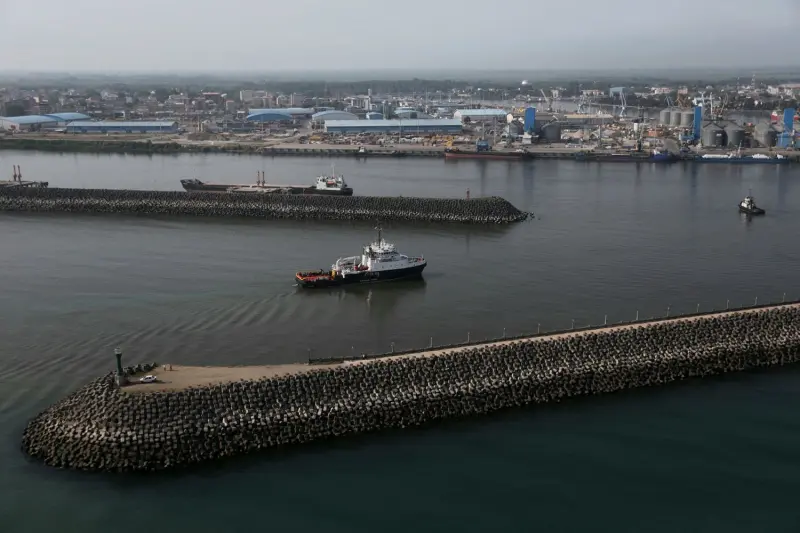 Russia has reportedly delivered weapons parts to Iran via its port on the Caspian Sea.