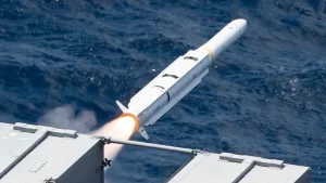 Launch of the ESSM Block 2 naval missile
