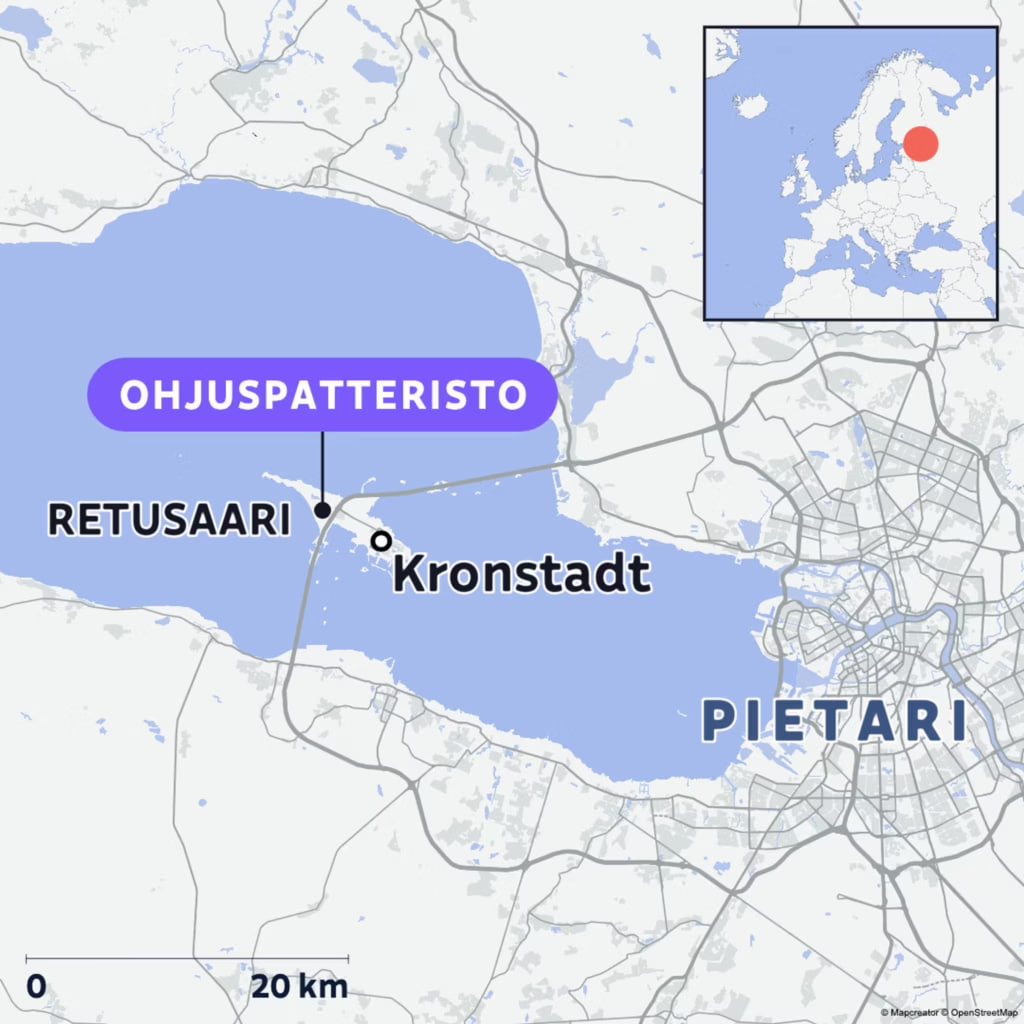 Kronstadt Island. Source: Juha Rissanen / Yle