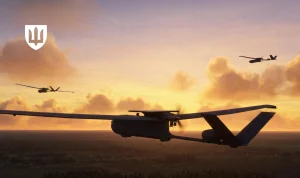 Dovbush T40 unmanned aerial system.