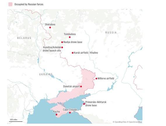 Where Russia is building up its drone and drone-launch capabilities