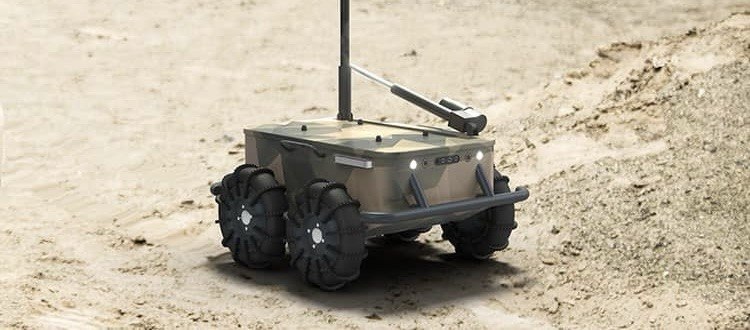 Unmanned robotic platform GNOM
