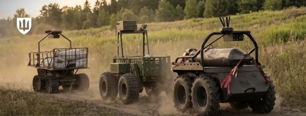 UGVs help carry out front-line tasks without unnecessary risk to Ukrainian defenders