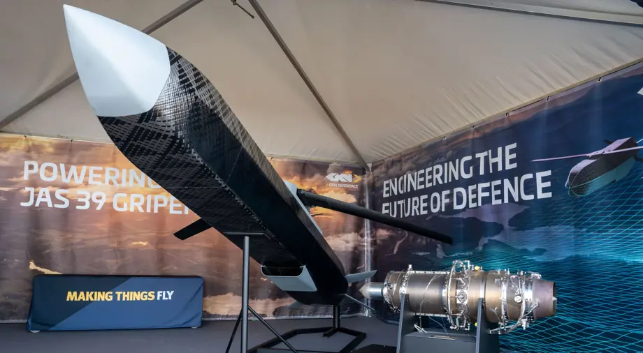 GKN Aerospace delivers compact engine for Swedish long-range UAV project