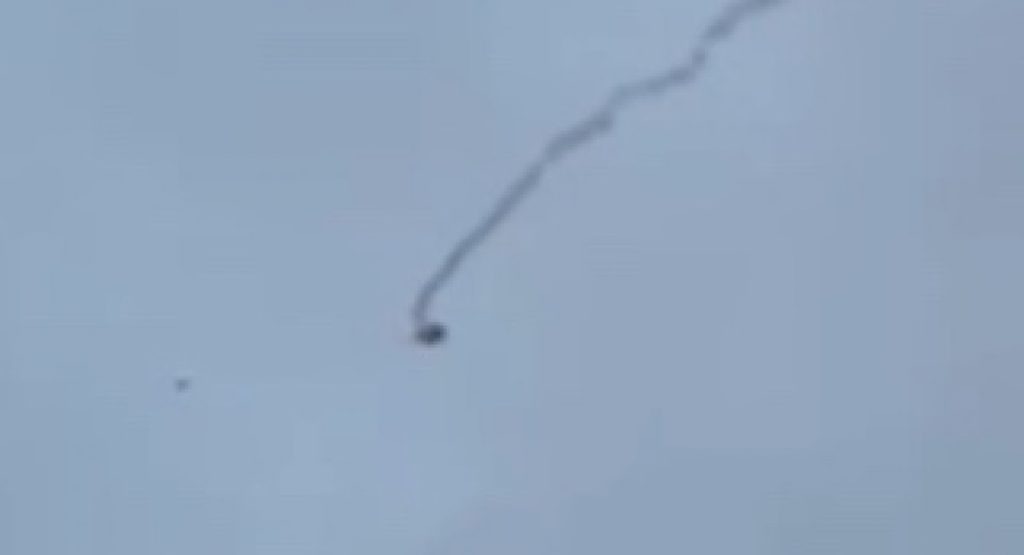 The destruction of russian Shahed drone