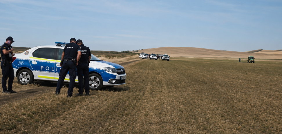 Security alert in vaslui county following the discovery of a downed UAV containing explosives