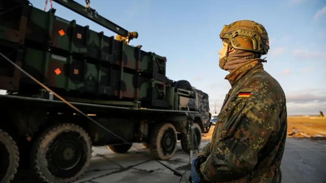 Germany to spend up to €1.7 billion on military network security.