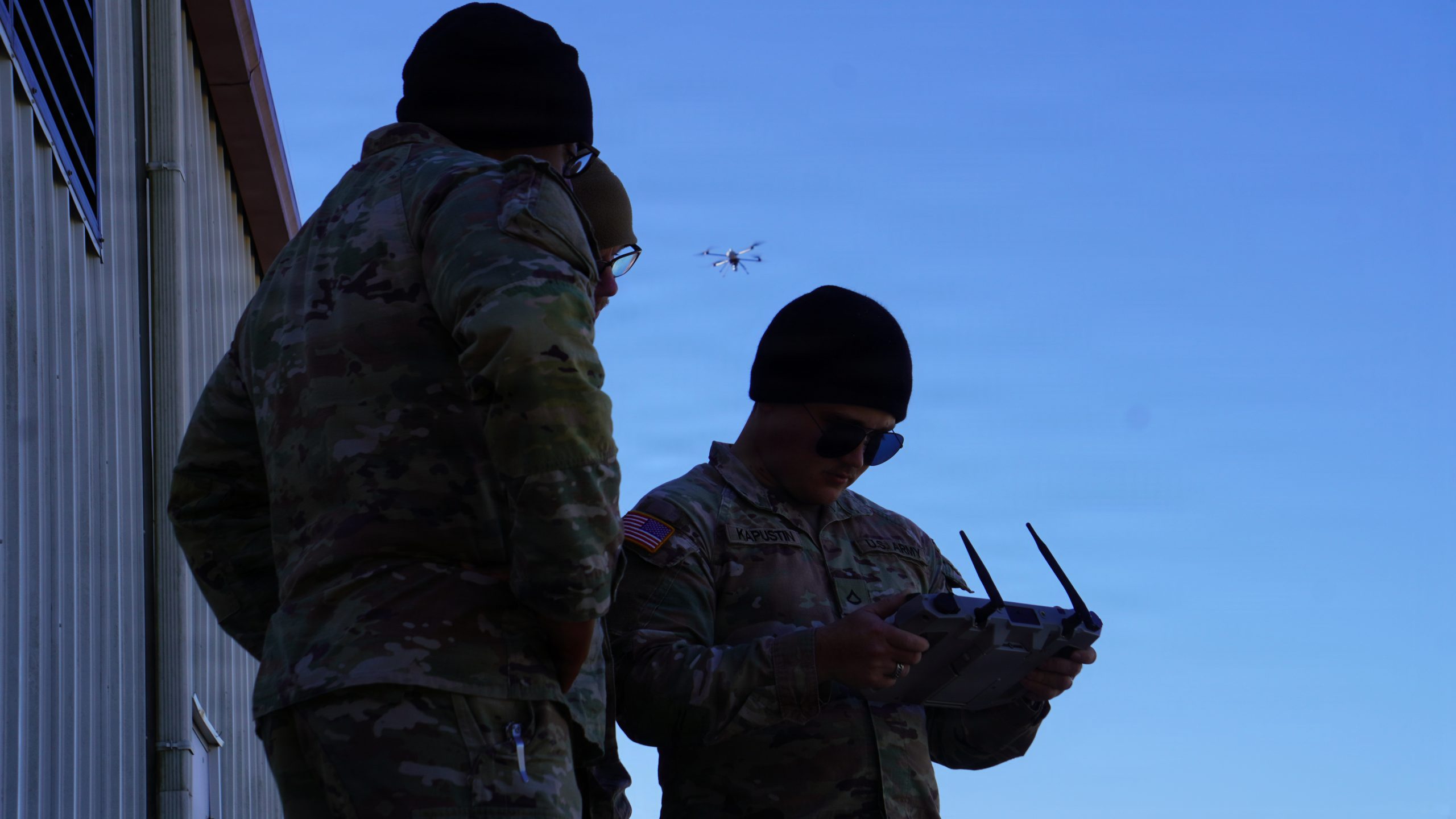 U.S. Soldiers conduct small sUAS training and qualification
