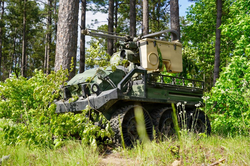 A Hunter Wolf UGV