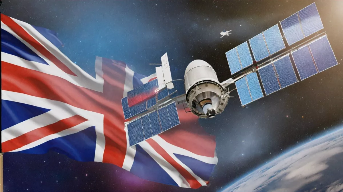 British military satellite in orbit