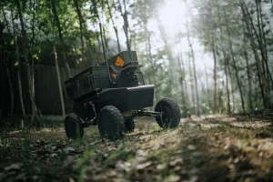XTEND’s AtlasROVER ground robot, equipped with the XOS software platform, during field trials.