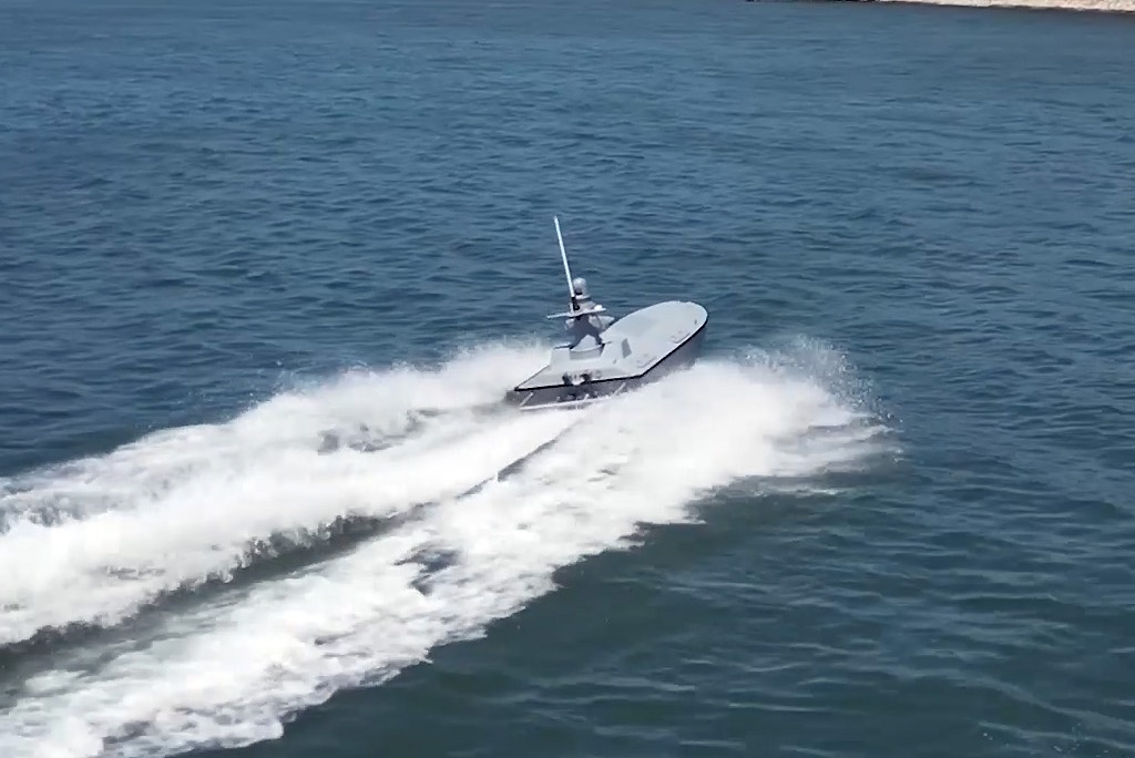 Pirana unmanned surface vehicle (USV).