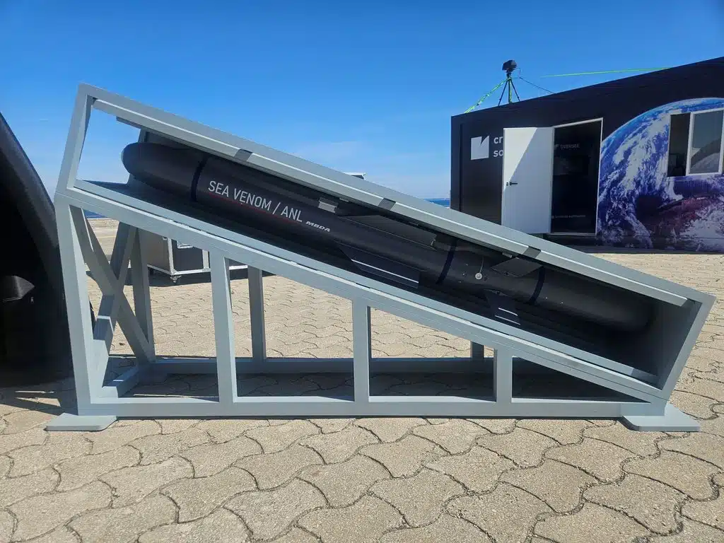 MBDA’s Sea Venom, pictured at ‘REPMUS’, adds strike capability at range for Vanta-12.