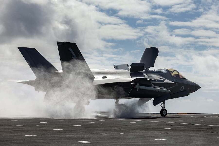 Royal Navy F-35B fighter jet