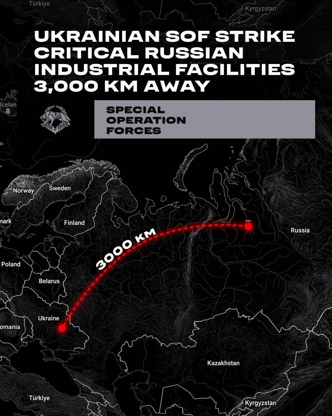 Special Operations Forces of Ukraine set a new range record for striking targets in the Russian rear