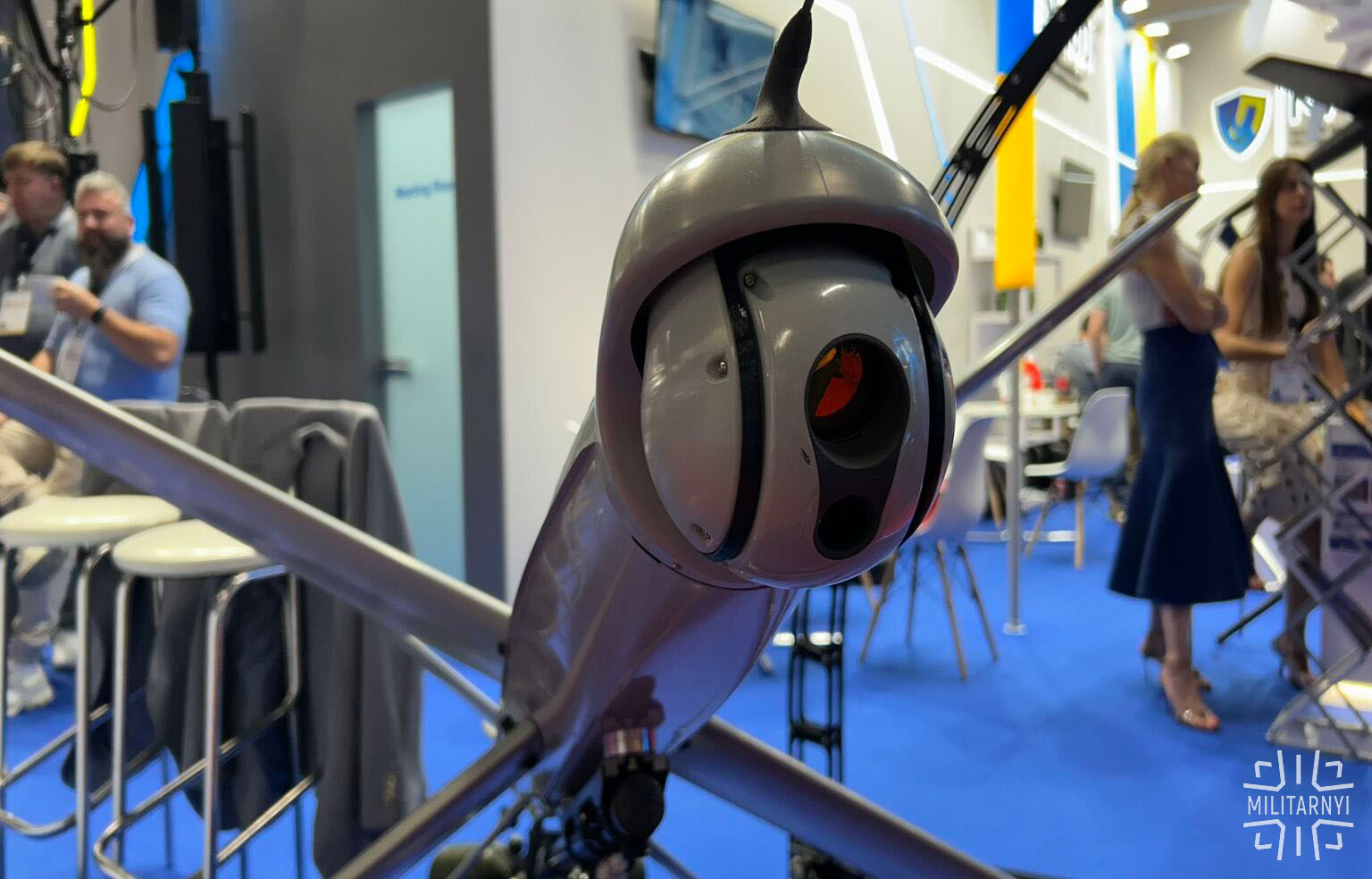 New electro-optical system on the Bulava drone.