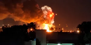 Attack on the military airfield in Rostov.