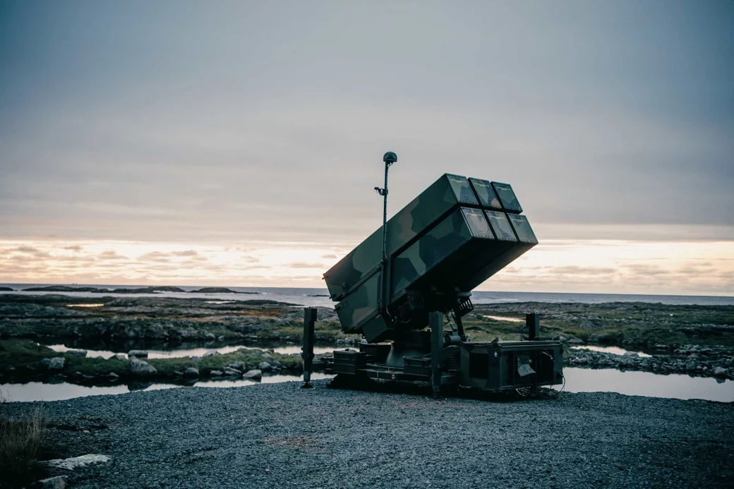 NASAMS launcher.
