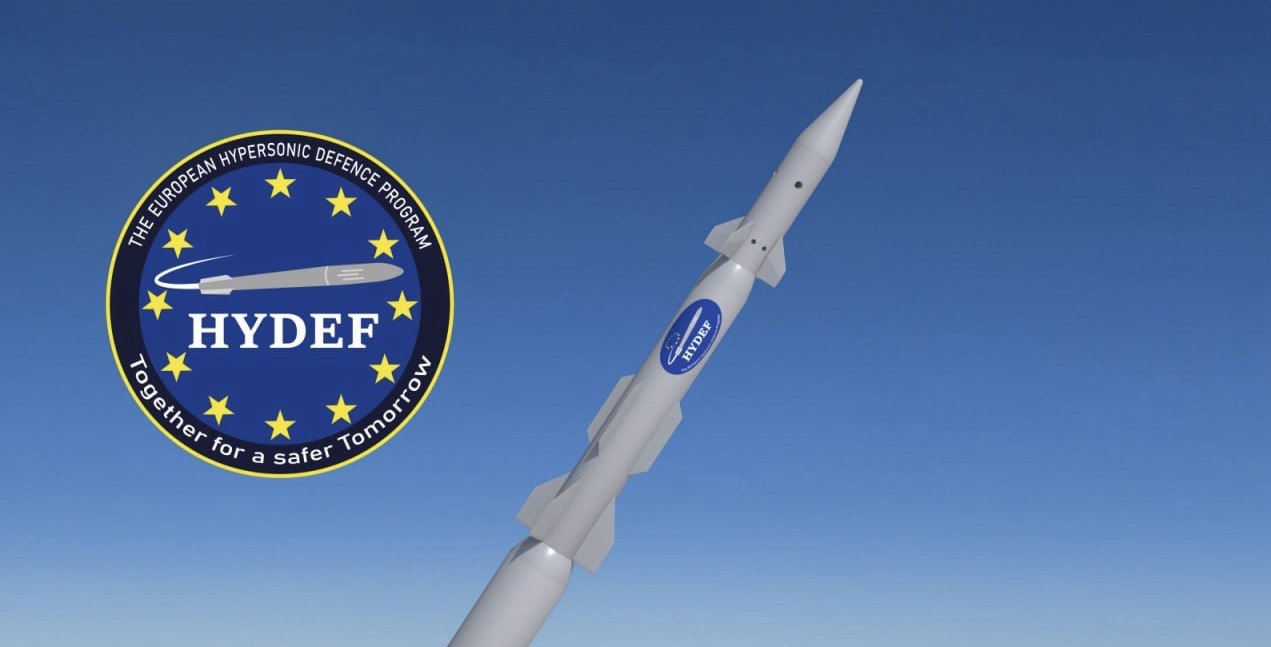European HYDEF hypersonic missile interceptor.