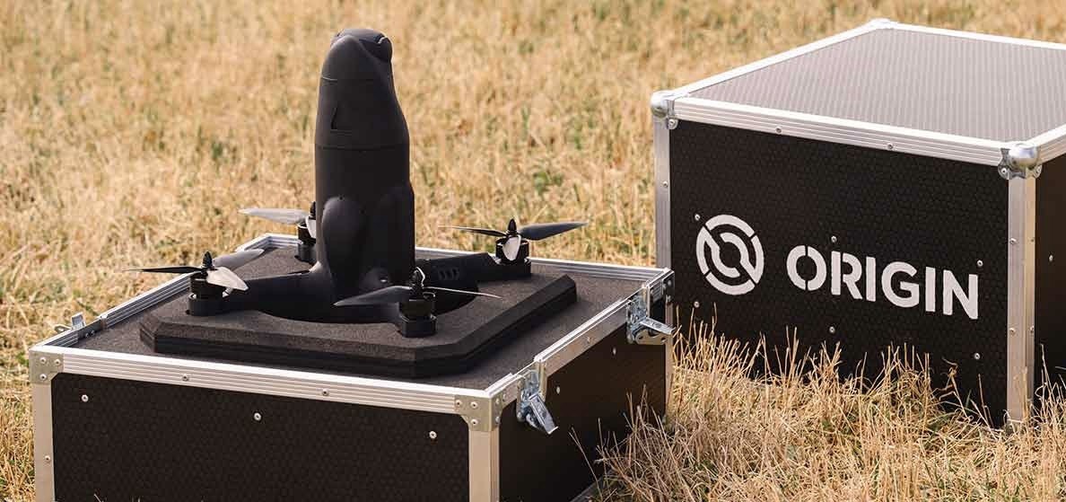 ORIGIN and WITU unveil BLAZE counter-drone interceptor with new STANAG-compliant warhead