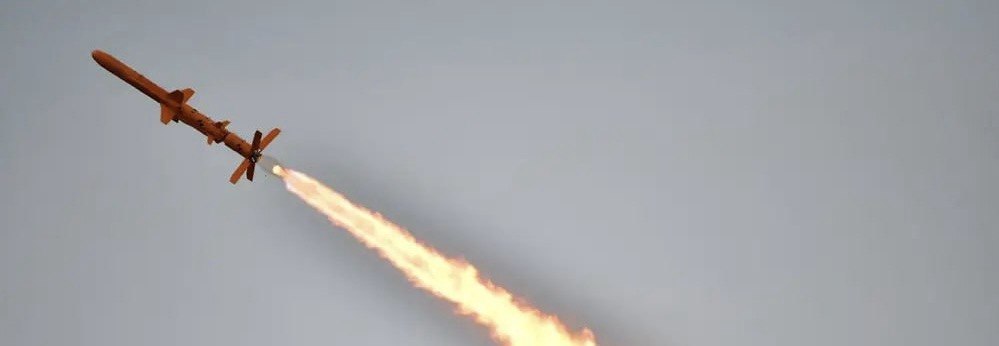 A test of a Neptune missile in April 2020