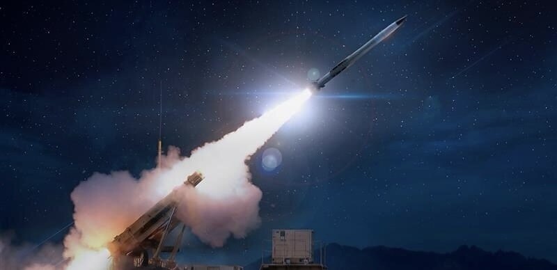 Launch of a PAC-3 MSE interceptor missile.