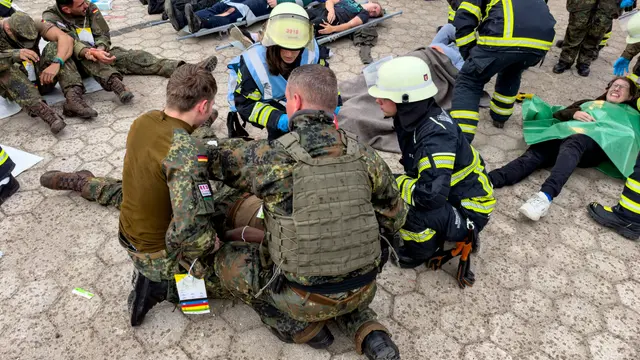 Red Storm Charlie exercise in Germany focused on countering drones and sabotage.