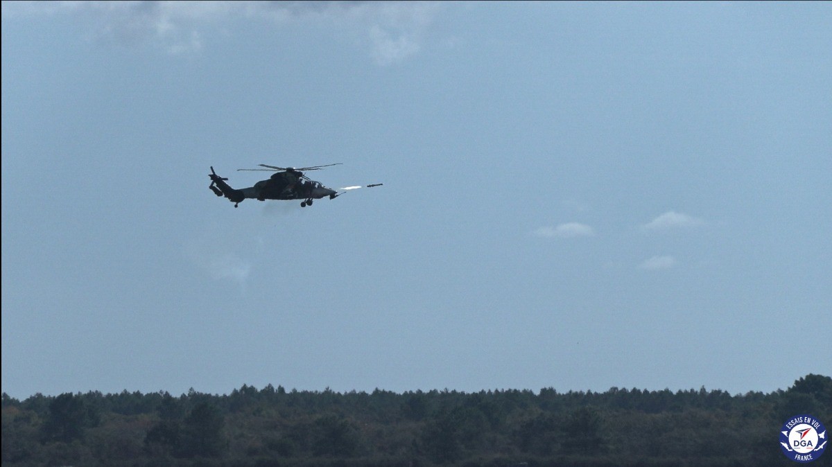 Akeron LP completes fourth test firing from Tiger helicopter
