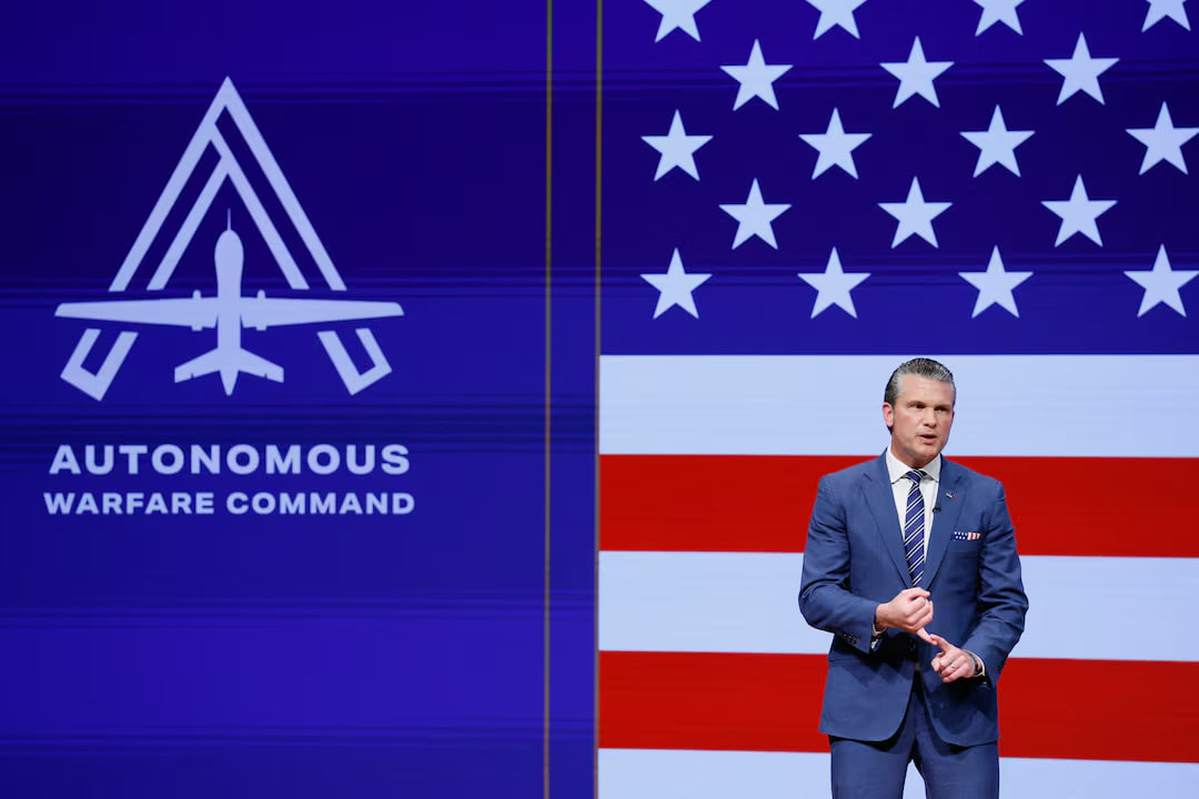 U.S. Defense Secretary Pete Hegseth
