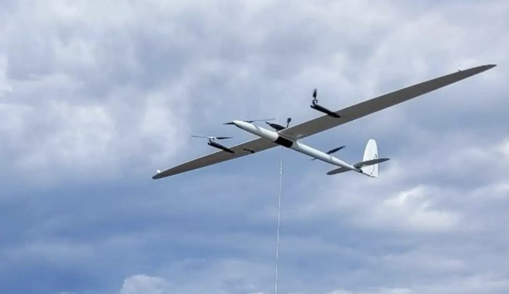 Kitewall uses wind power for continuous operation of an ISR UAV